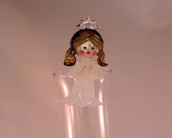 Glass angel lady