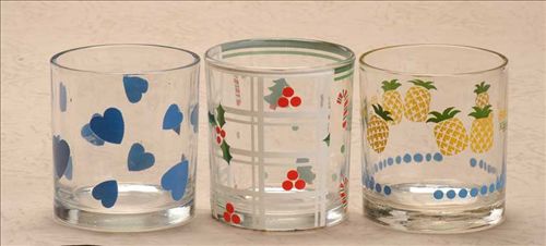 decal glass tumbler