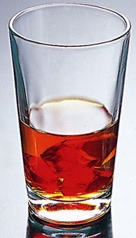 glass tumbler