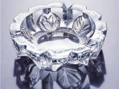 Glass ashtray