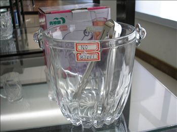 Glass Ice bucket