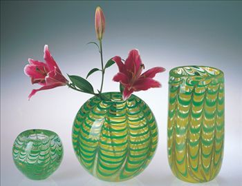 Glass vase