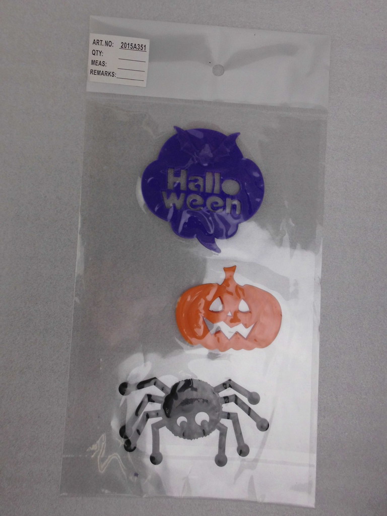 Gel Halloween sticker