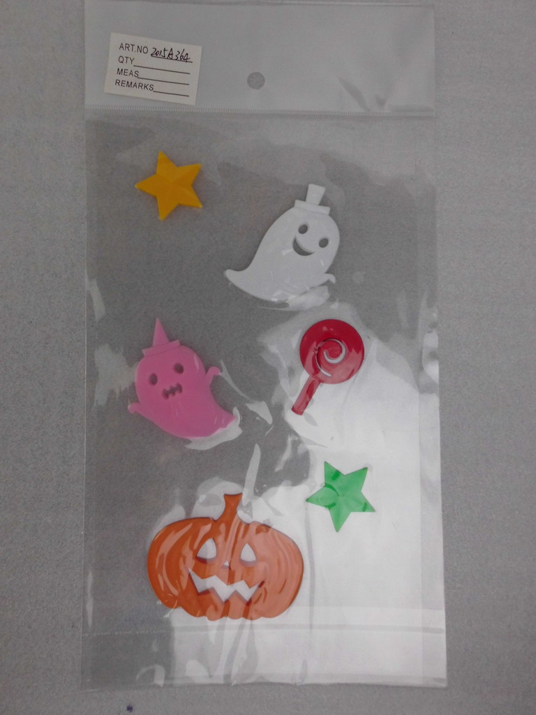 Gel Halloween sticker