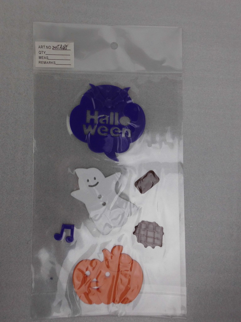 Gel Halloween sticker