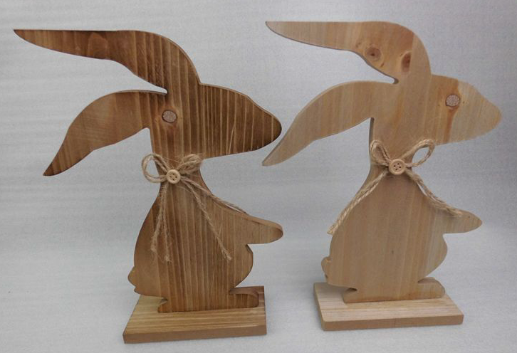 Wooden rabbit