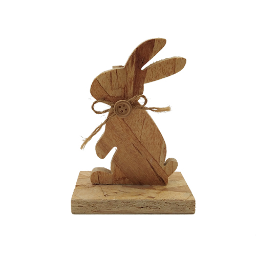 Wooden Rabbit Decoration